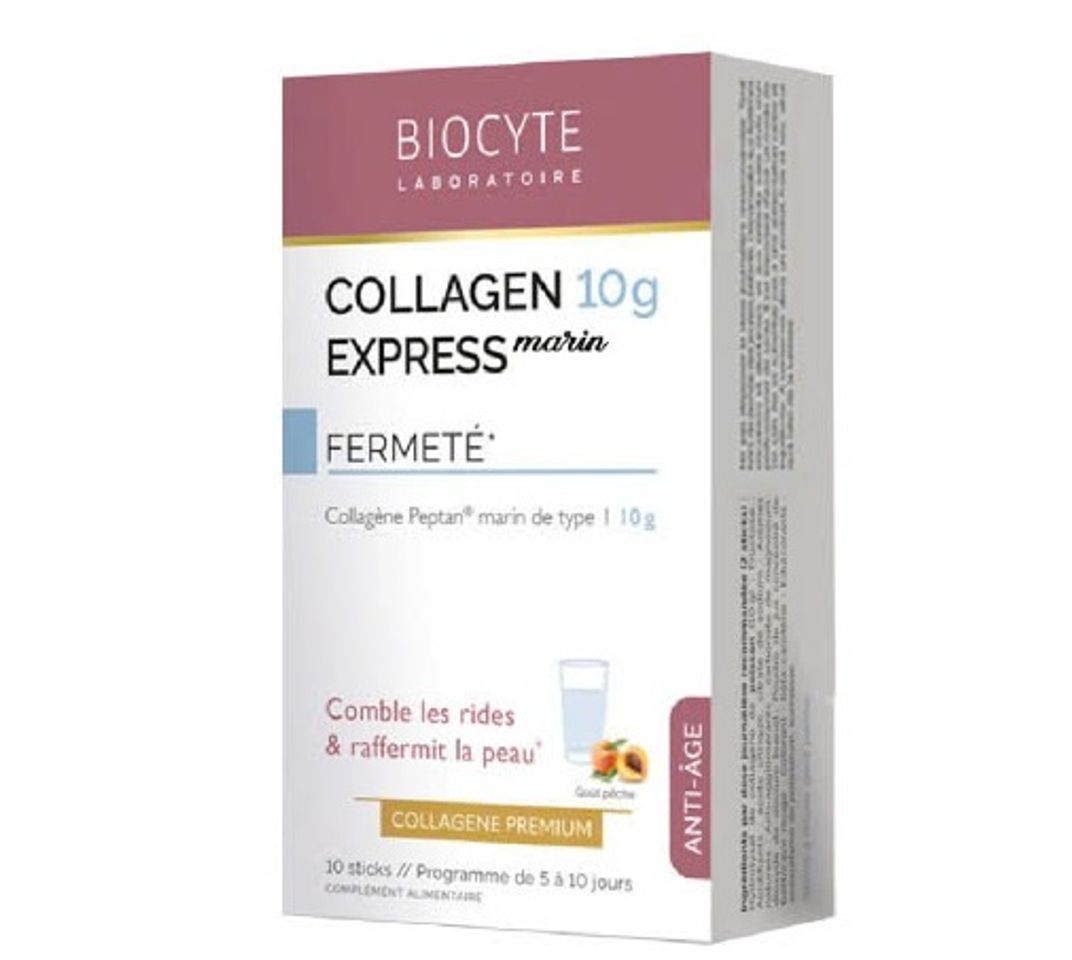 Biocyte Collagen Express (Marin) - Bột Uống Collagen Làm Đẹp Da, Hỗ Trợ Giảm Nếp Nhăn, Tăng Độ ẩm, Hộp 10 Gói