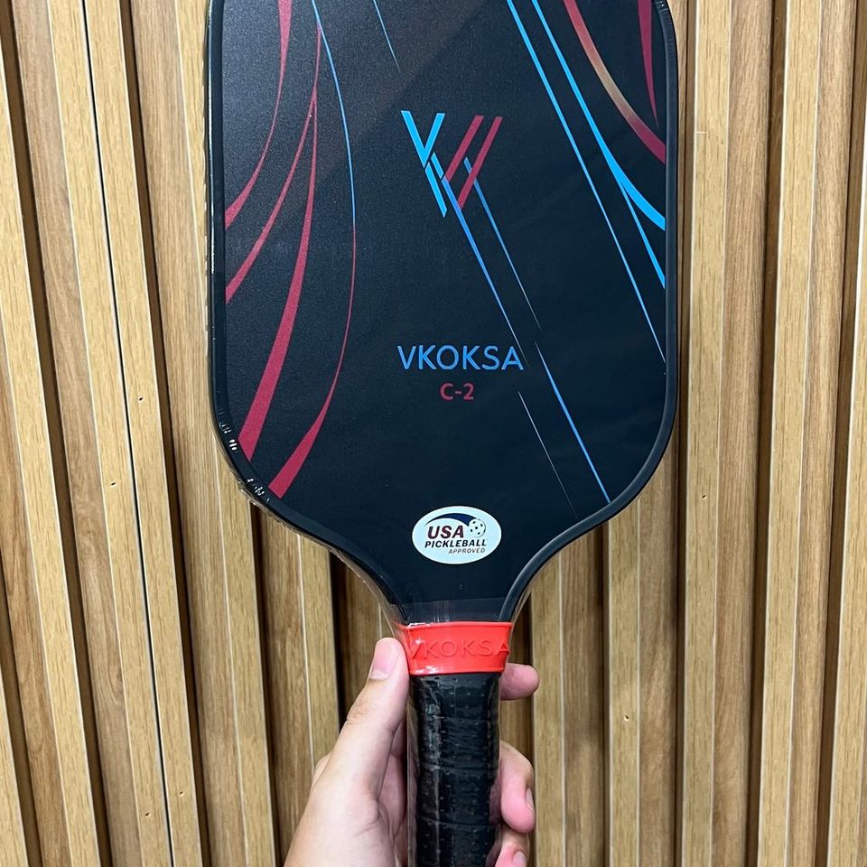 Bộ 2 vợt Pickle Ball hãng VKOKSA C-2 - kèm 4 bóng & túi đựng vợt
