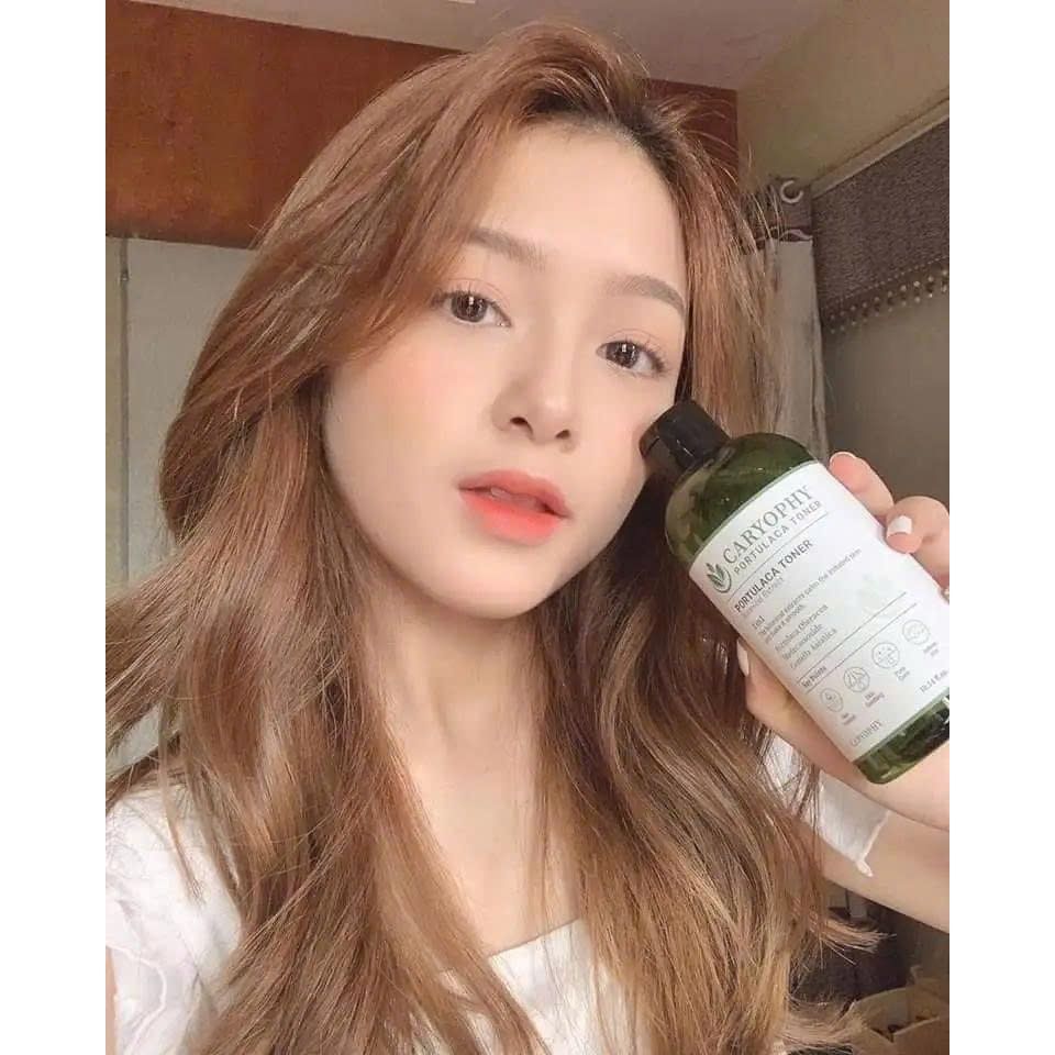 Nước Hoa Hồng Caryophy Portulaca Toner 300ML - Ngừa Mụn, Kiềm Dầu, Giảm Thâm, Dưỡng Ẩm Cho Da Nhạy Cảm, Sản Phẩm Từ Thiên Nhiên