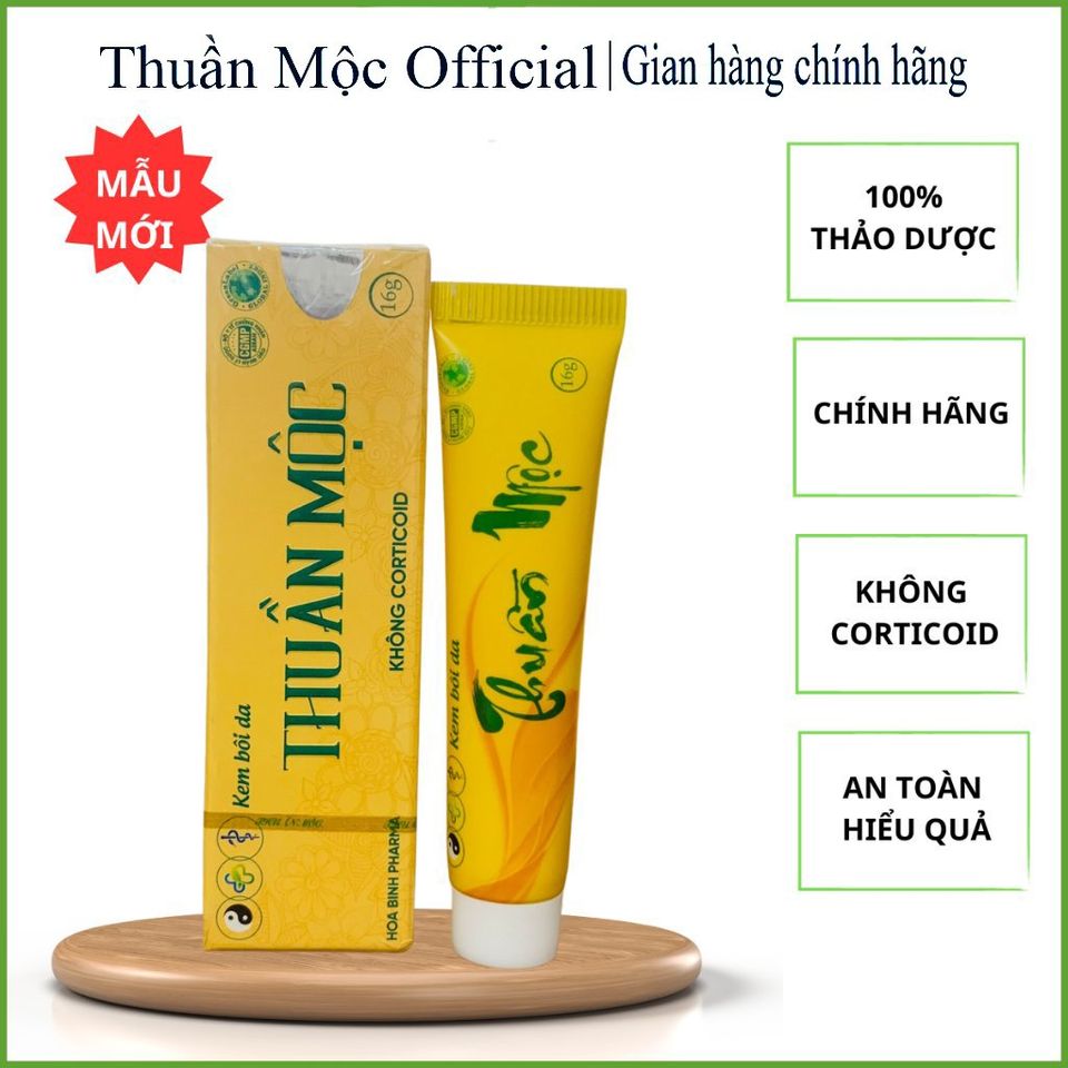 Kem Bôi Da Thuần Mộc Chính Hãng 16g - Dưỡng Ẩm, Làm Dịu Da, Giảm Ngứa, Làn Da Khỏe Mạnh Từ Thiên Nhiên