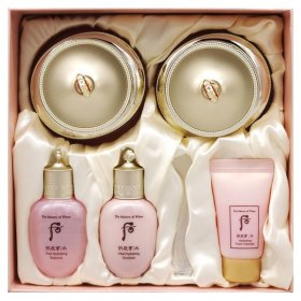 Set Kem Dưỡng Ẩm Whoo Hồng Gongjinhyang Soo Vital Hydrating Cream Duo - Chăm Sóc Da Trắng Sáng, Dưỡng Ẩm Chống Lão Hóa