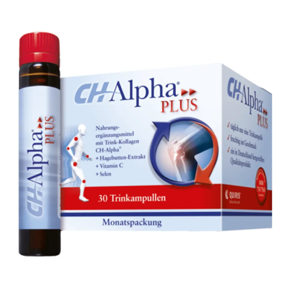 Collagen CH Alpha Plus 30 ống - Hỗ trợ sức khỏe sụn khớp, tái tạo và ...