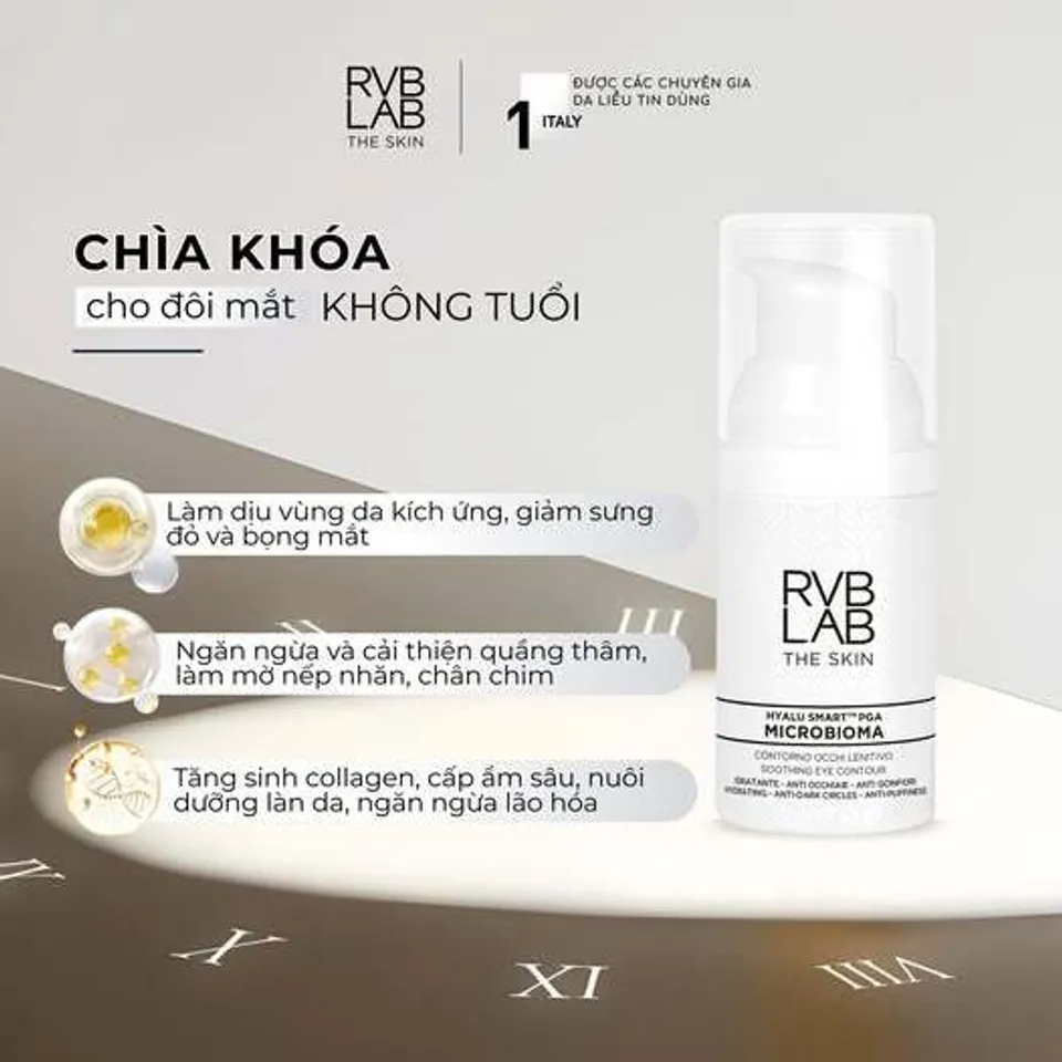 Kem Dưỡng Mắt RVB LAB THE SKIN - Giảm Quầng Thâm, Bọng Mắt, Nếp Nhăn ...