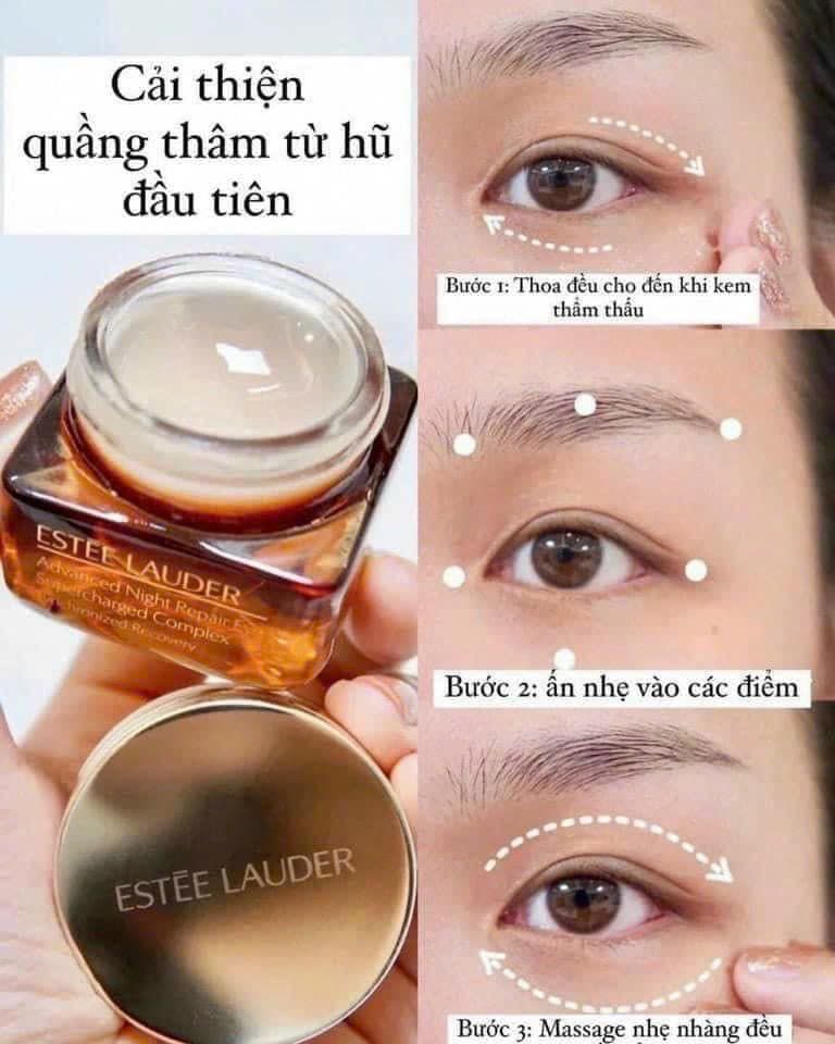 Kem Mắt Estee Lauder Advanced Night Repair Eye 5ml - Dưỡng Chăm Sóc Vùng Da Mắt, Giảm Nhăn, Quầng Thâm - Mỹ Phẩm Cao Cấp Từ Mỹ