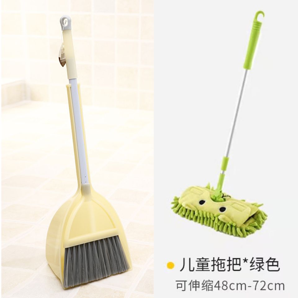 Bộ chổi quét nhà mini cho bé thực hành cuộc sống (combo 3 món chổi quét ...