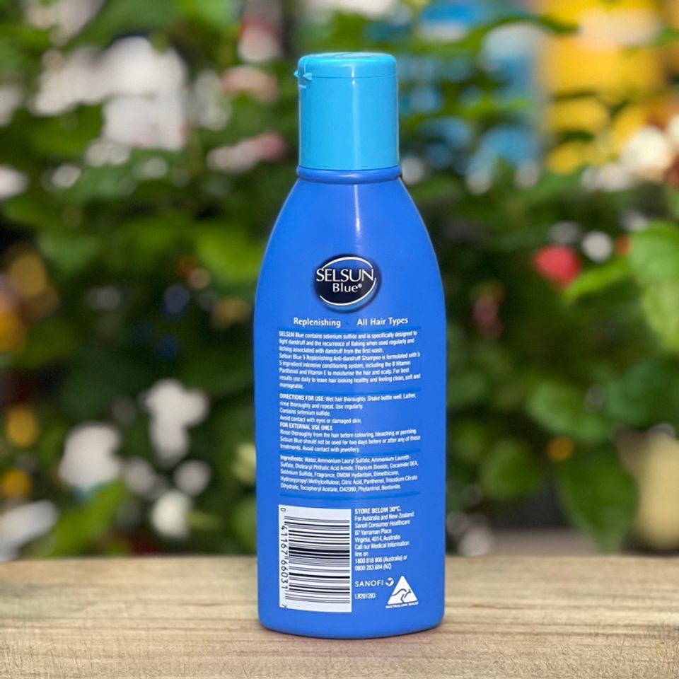 Dầu Gội Chống Gàu Selsun Blue Úc 200ml - Giải Pháp Hiệu Quả Cho Da Đầu Khỏe Mạnh Và Mái Tóc Mềm Mại