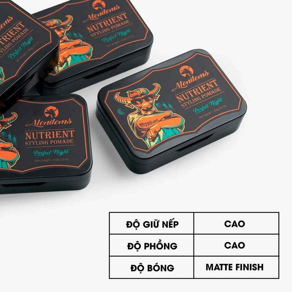 Sáp Vuốt Tóc Menitems - Giữ Nếp Tự Nhiên Suốt Ngày, Hương Nước Hoa ...