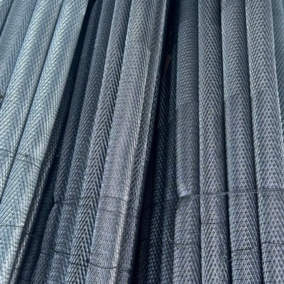 Lưới bén chống nứt tường - Lưới sắt mắt cáo 6x12mm dành cho xây dựng, 1mx2m, bền đẹp, sỉ 10 cuộn