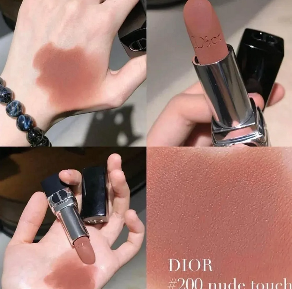 Bộ 3 Son Mini Dior Rouge Lipstick (Màu 720, 200, 999) - Son Dưỡng Mượt Mà, Thời Thượng và Quyến Rũ, Quà Tặng Tuyệt Vời Cho Tín Đồ Làm Đẹp
