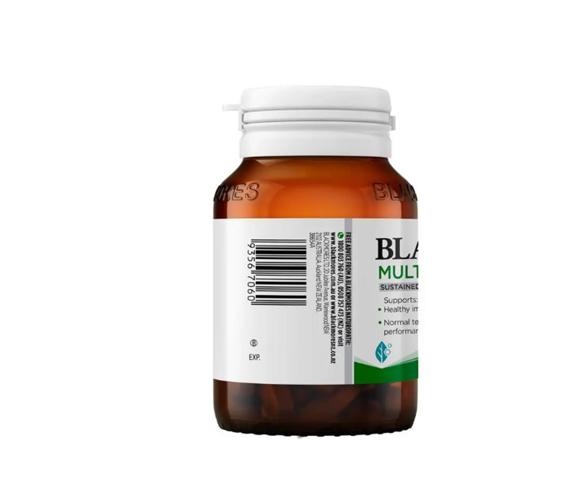 Viên Uống Vitamin Tổng Hợp Cho Nam Blackmores 60 Viên - Bổ Sung Dinh Dưỡng Ngày Với Công Thức Sustained Release Từ Úc