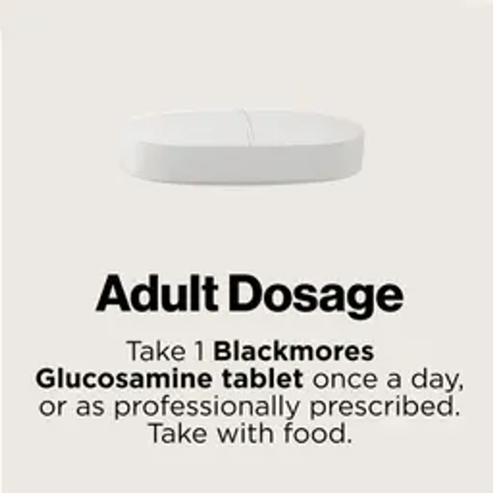Blackmores Glucosamine 1500mg 150 Viên - Hỗ Trợ Khớp Khỏe, Giảm Đau Nhức, Tăng Cường Vận Động - Sản Phẩm Úc Chính Hãng