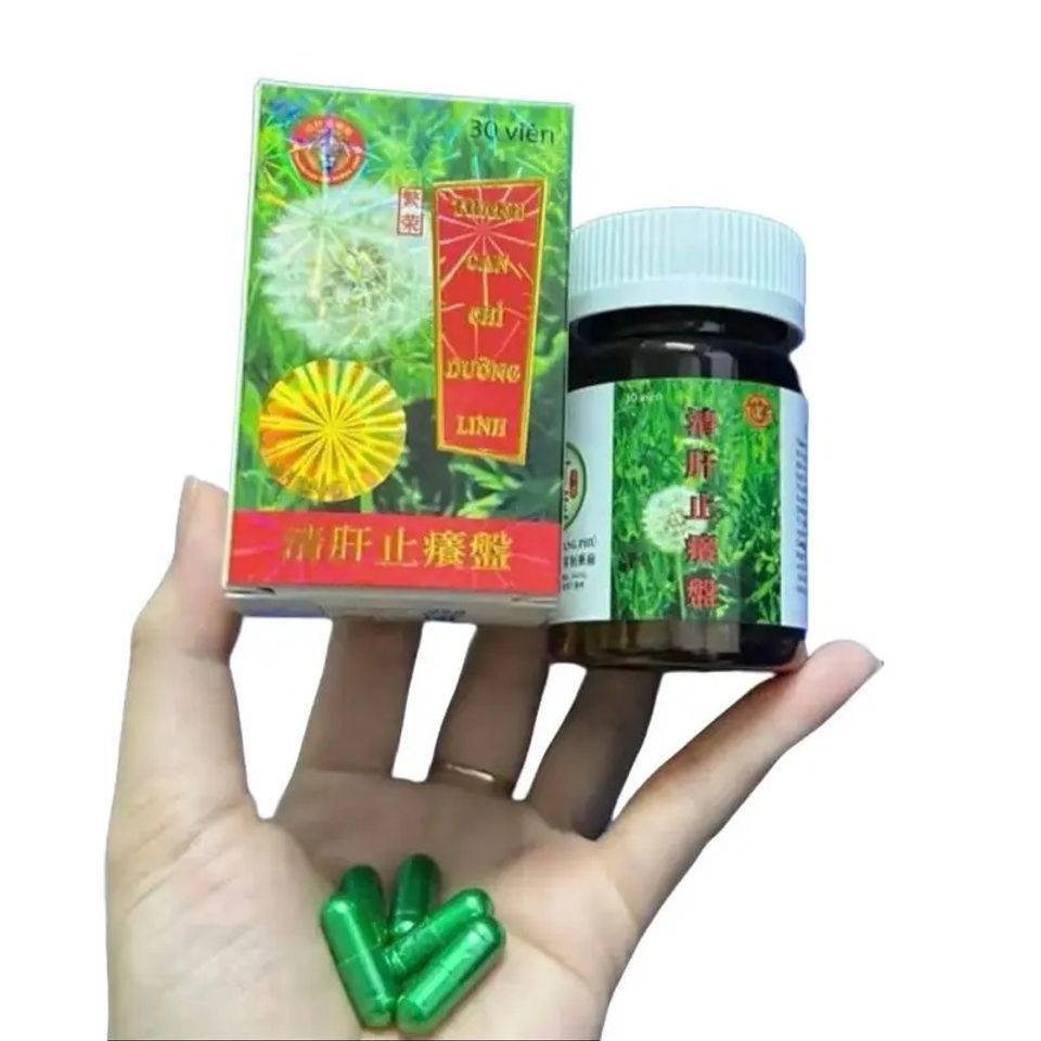 Viên Uống Hỗ Trợ Mát Gan Thanh Can Chỉ Dương Linh Malaysia - Giảm Ngứa Da, Giải Độc Gan, Hỗ Trợ Sức Khỏe (Hộp 30 Viên)