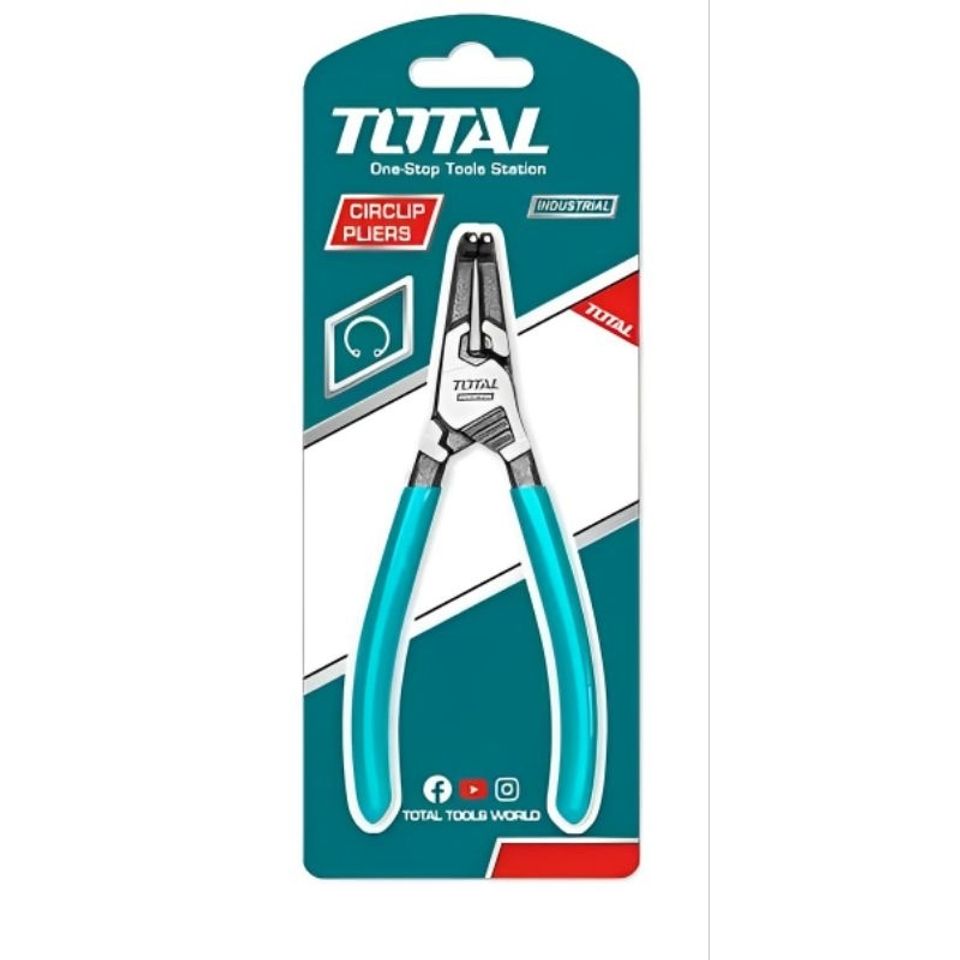 Kìm Mở Trong Phe Đầu Cong 7 Inch Total THTJ21804 - Dụng Cụ Tiện Ích Chất Lượng Cao Cho Thợ Sửa Chữa