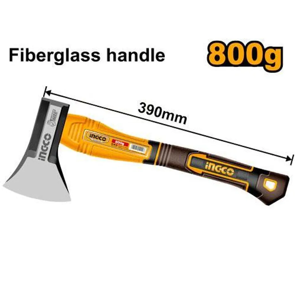 Búa Rìu Ingco 800g - Thép Cacbon 45#, Tay Cầm Sợi Thủy Tinh Chắc Chắn ...