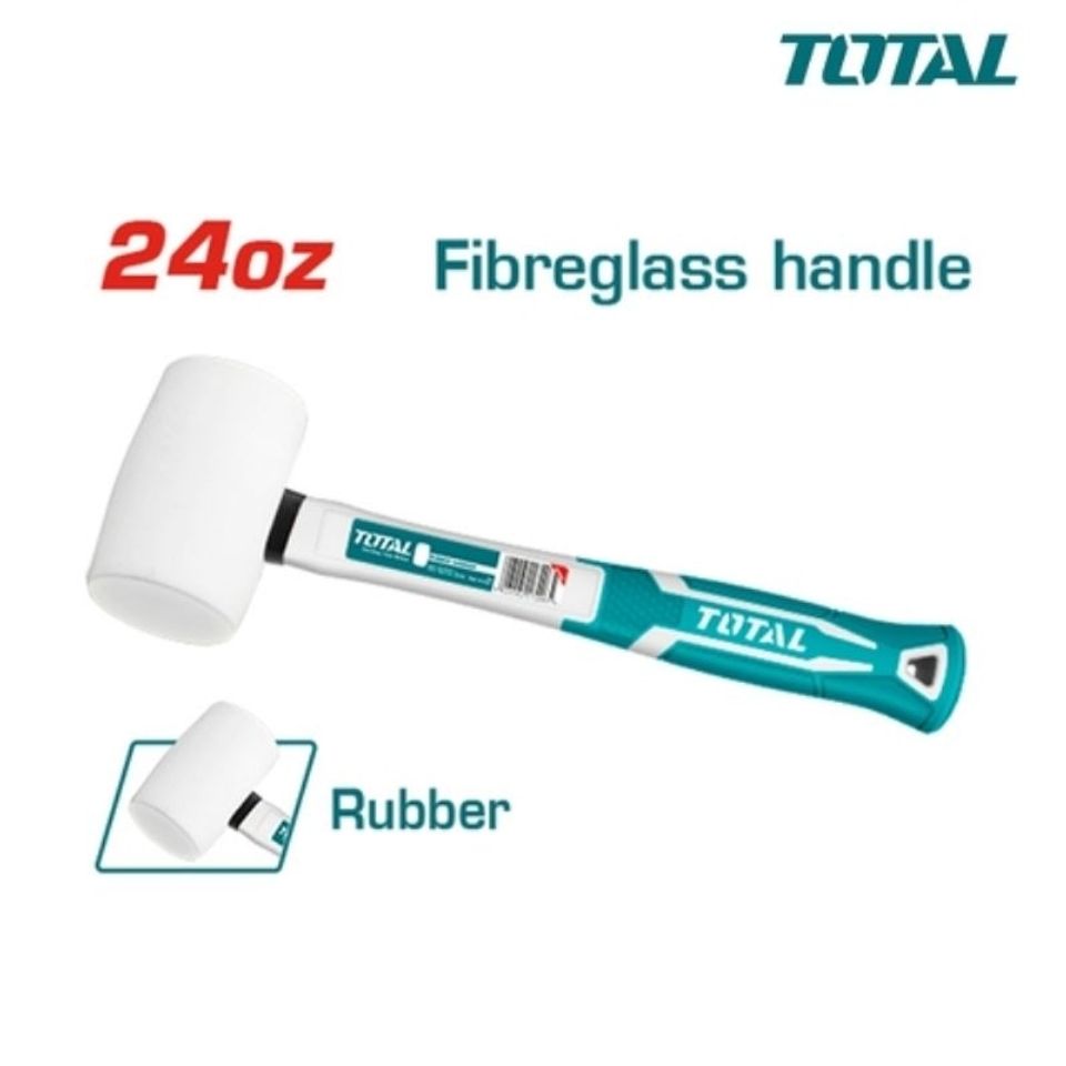 Búa Cao Su Trắng 660g TOTAL - Dụng Cụ Tiện Ích Chất Lượng Cao, Phù Hợp Cho Công Trình và Sửa Chữa Nhà