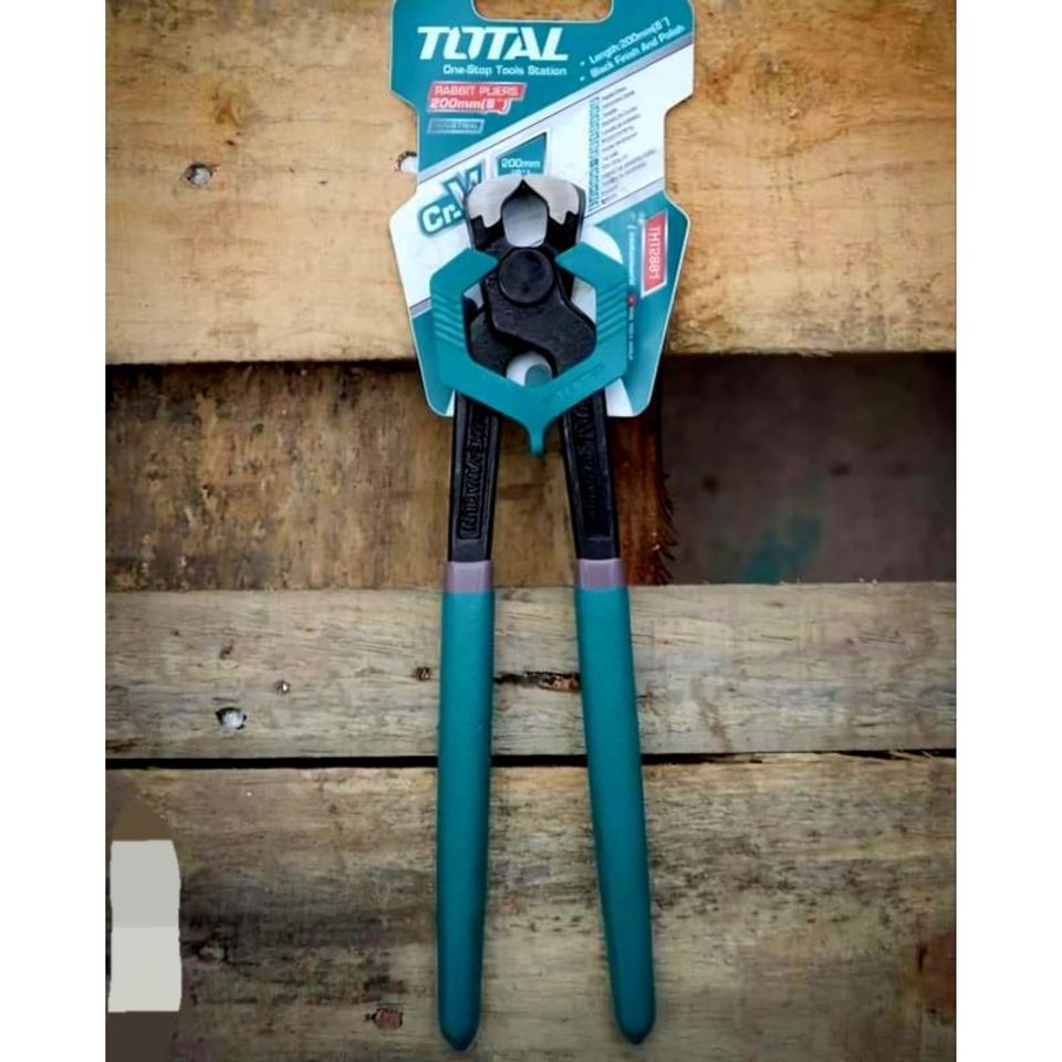Kìm Càng Cua Đầu Lớn Total THT290801 - Dụng Cụ Tiện Ích 8 Inch Chất Liệu Thép Hợp Kim, Thích Hợp Cho Thợ Sửa Chữa