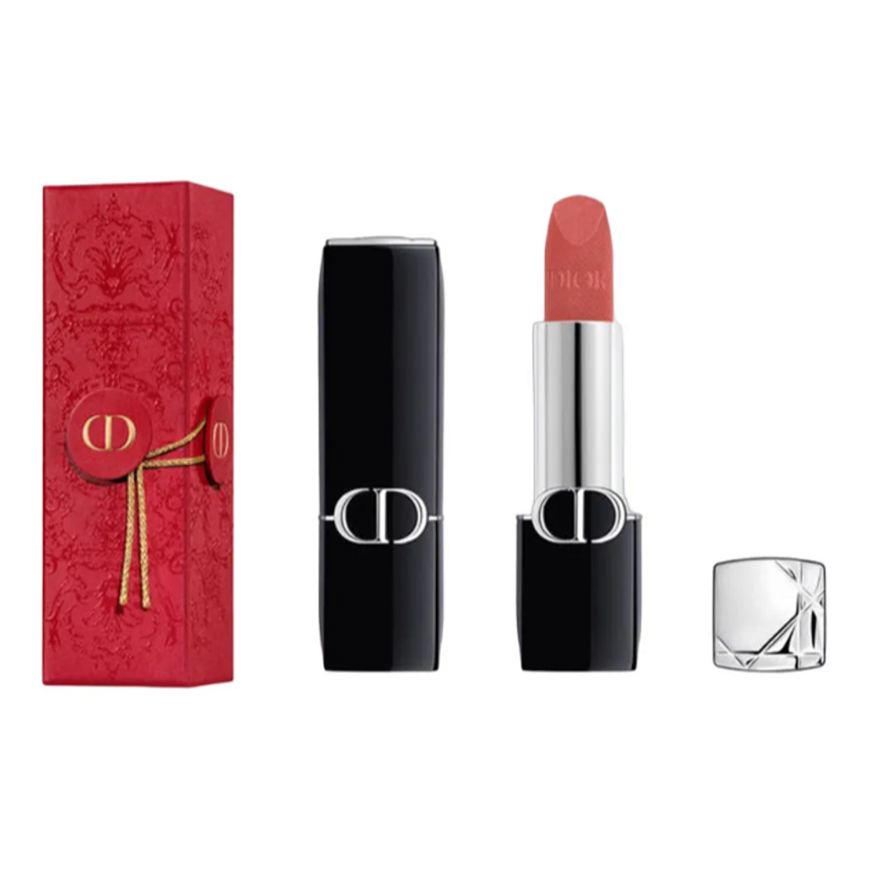 [ tester ] Son Dior Rouge Dior Lunar New Year Limited Edition 772 Classic Rosewood Màu Hồng Đất