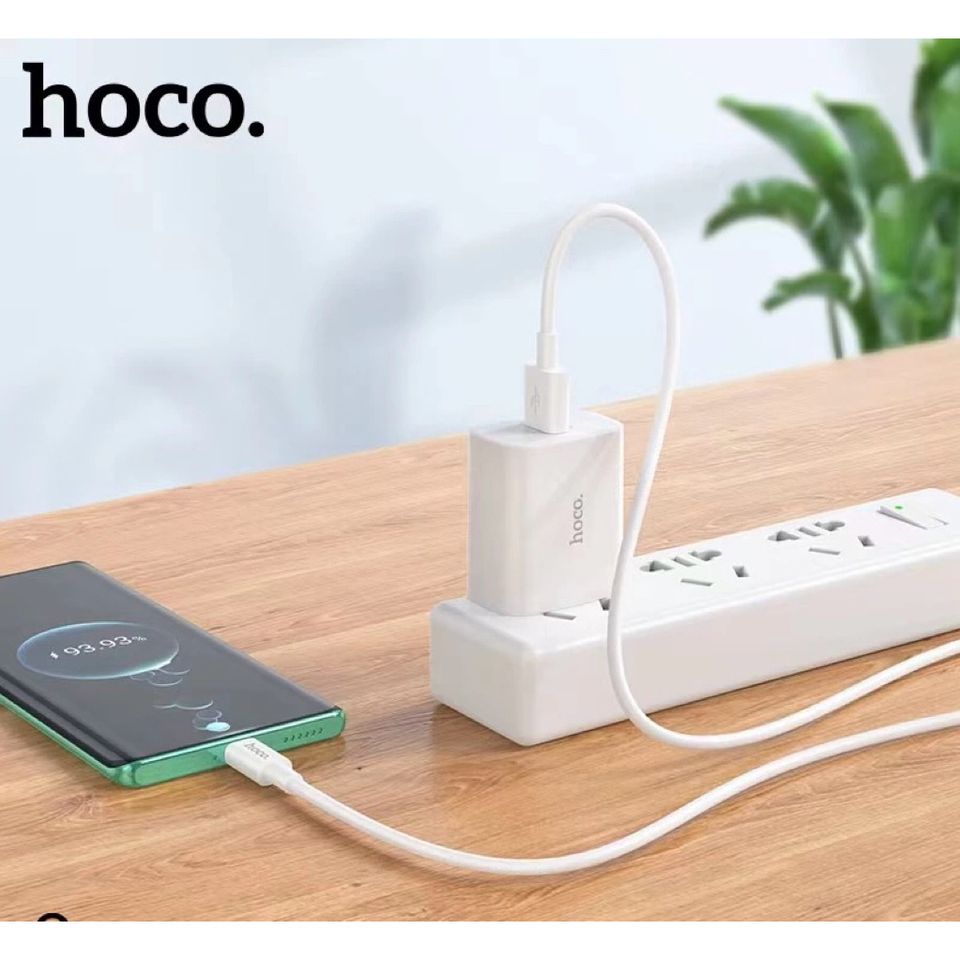 Củ Sạc Nhanh 22.5W Hoco DC59 Max - Chuẩn QC3.0 Tương Thích Với Nhiều Thiết Bị Di Động, Sạc Tối Ưu, Tiết Kiệm Thời Gian
