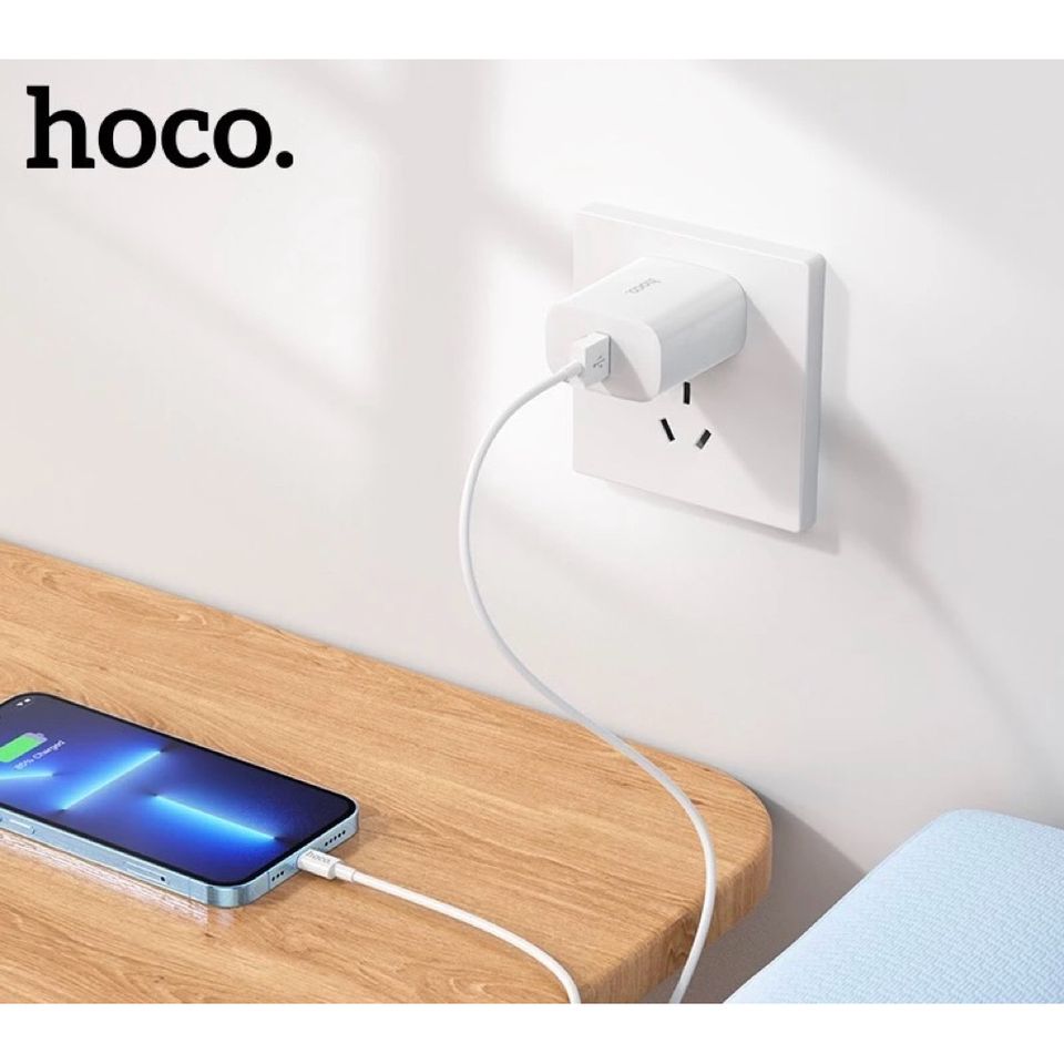 Củ Sạc Nhanh 22.5W Hoco DC59 Max - Chuẩn QC3.0 Tương Thích Với Nhiều Thiết Bị Di Động, Sạc Tối Ưu, Tiết Kiệm Thời Gian