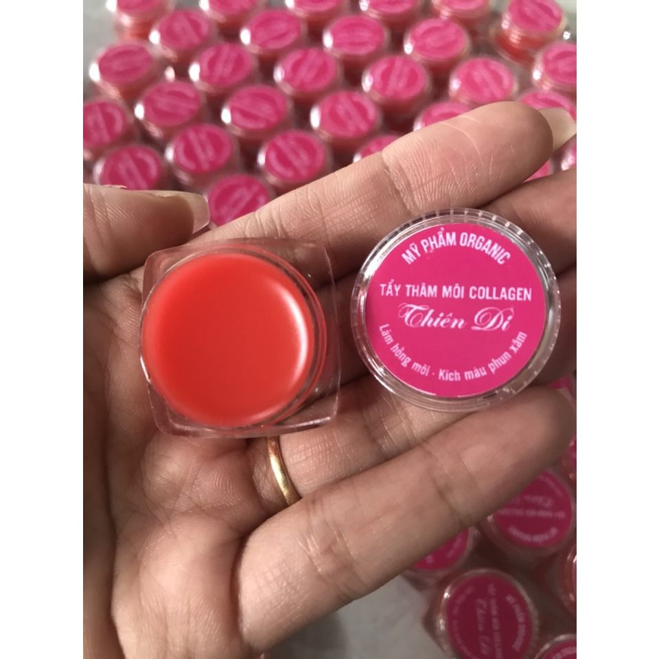 Dưỡng Môi Collagen Thiên Di - Khử Thâm & Làm Hồng Môi Tự Nhiên, Mềm Mịn, Không Hương Liệu, Dinh Dưỡng Từ Tinh Dầu Thiên Nhiên