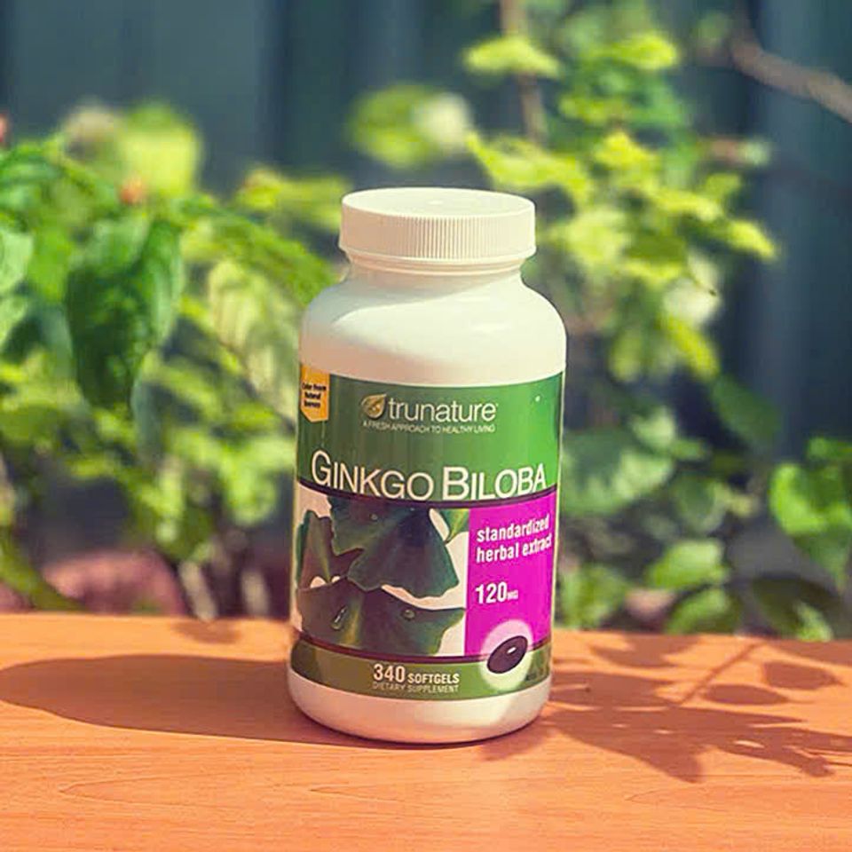 Thuốc bổ não Ginkgo Biloba Mỹ - Hỗ trợ tăng cường trí nhớ, tuần hoàn máu não, giảm triệu chứng rối loạn tiền đình (340 viên)
