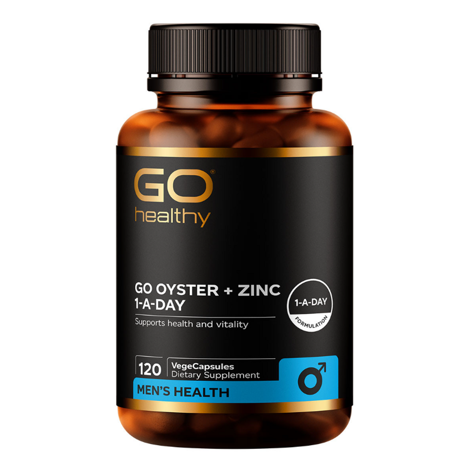Viên Uống Hàu Go Healthy Plus Zinc 120 Viên - Bổ Sung Kẽm Tăng Cường Sinh Lý Nam Giới Từ New Zealand