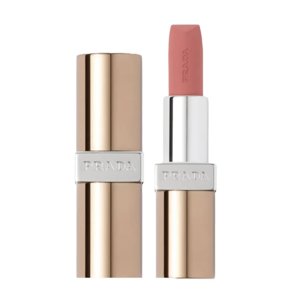 [ nobox ] Son Prada Monochrome Soft Matte Brown Limited Edition Lipstick B101 Tiepolo Màu Hồng Cam Đất