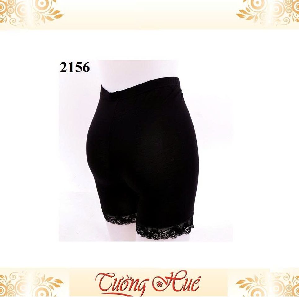 Quần Đùi Mặc Váy Annie 2156 Su Lạnh Ống Chân Phối Ren - Đồ Lót Nữ Mềm Mại, Quyến Rũ, Thiết Kế Gợi Cảm, Xuất Xứ Việt Nam