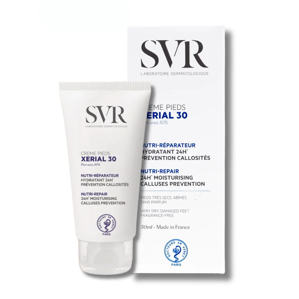 Kem Dưỡng Da Chân SVR Xerial 30 - 50ml, Dưỡng Ẩm, Chống Nứt Nẻ, Chất Lượng Pháp, Phù Hợp Với Da Khô
