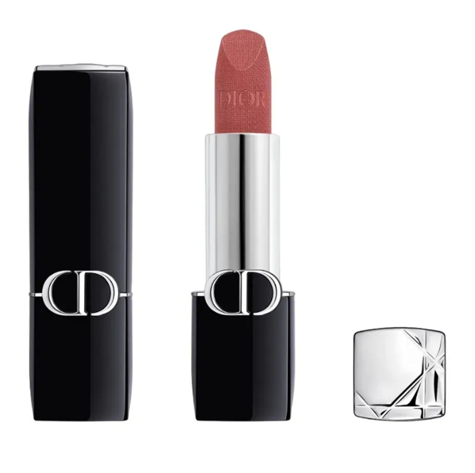 Son Lì Dior Rouge Couture Floral Velvet Lipstick 558 Grace Màu Hồng Nâu
