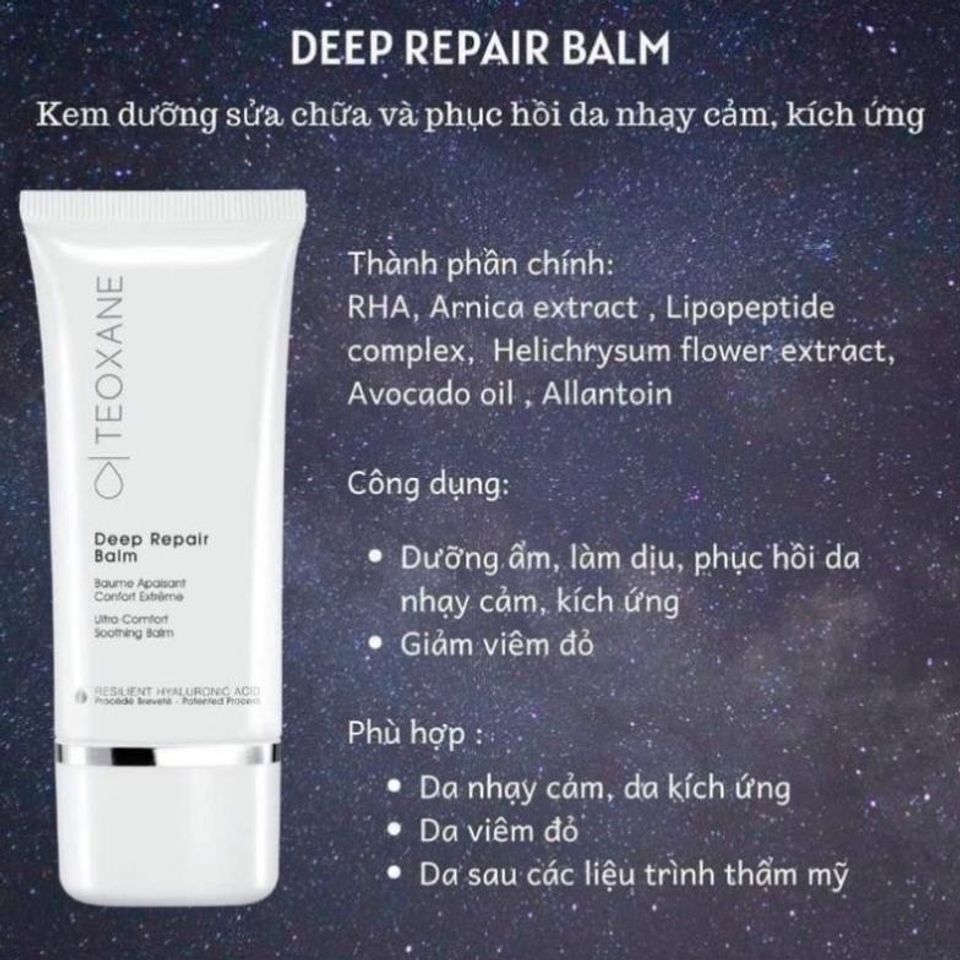 Kem Phục Hồi Độ Ẩm Teoxane Deep Repair Balm 30ml [ Chính Hãng ]