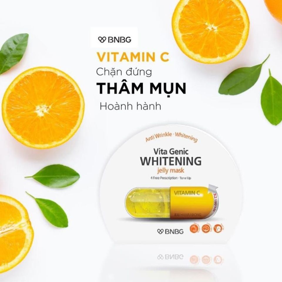 Mặt nạ giấy Banobagi Vàng Vita Genic Whitening Jelly Mask Vitamin C 30ml