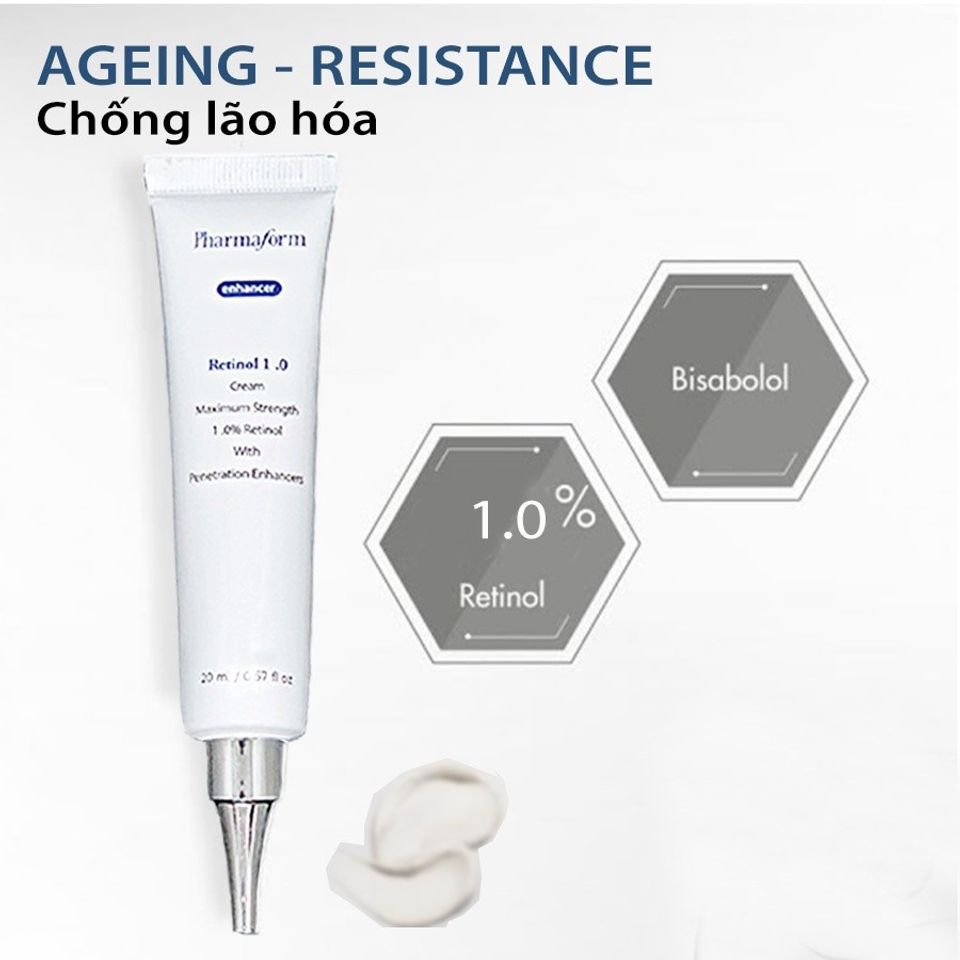Tinh chất Retinol 1% Enhancer Pharmaform 15ml/20ml
