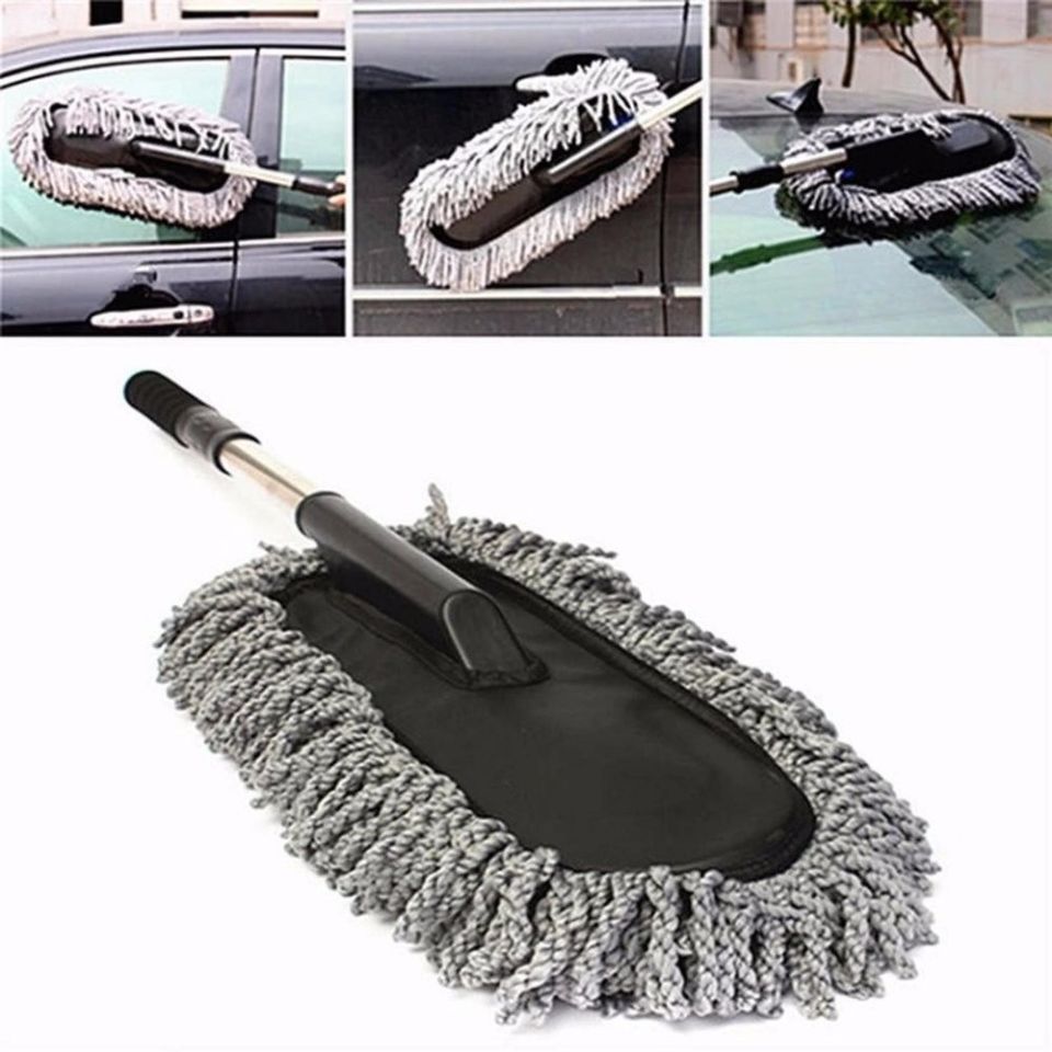 Chổi Lau Rửa Vệ Sinh Xe Ô Tô Cỡ Lớn - Chất Liệu Sợi Tổng Hợp Bền Bỉ, Tiện Dụng Cho Ô Tô và Các Không Gian Khác