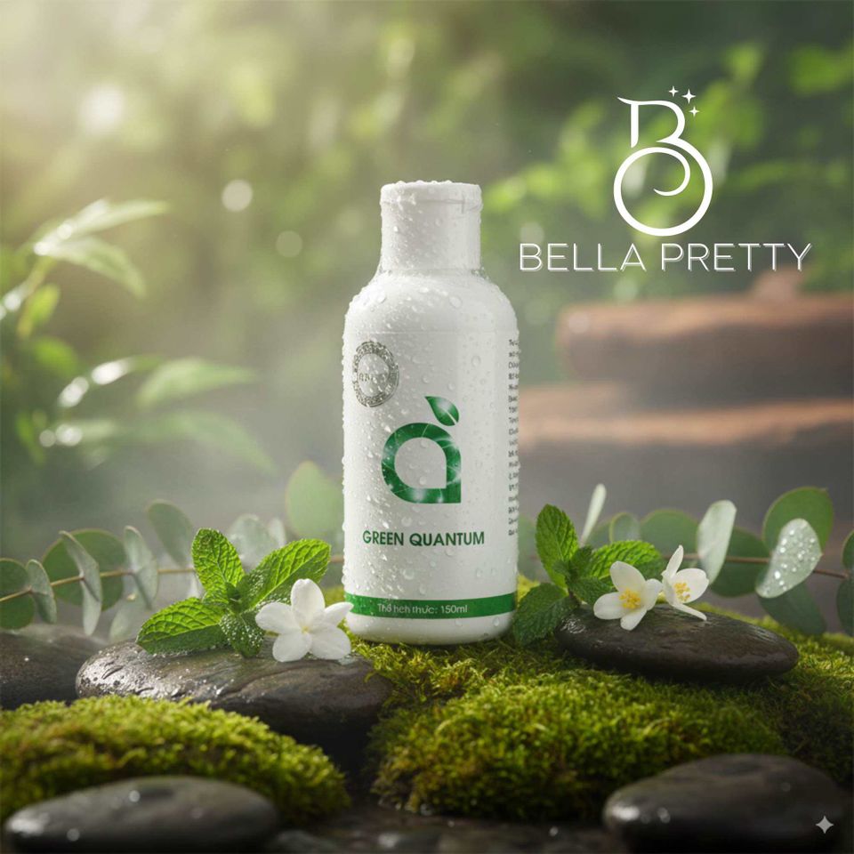 Green Quantum Nước Uống Diệp Lục Green Quantum Pha Với Nước Tăng Tế Bào Máu Giúp Chống Oxi Hóa Đào Thải Độc Tố