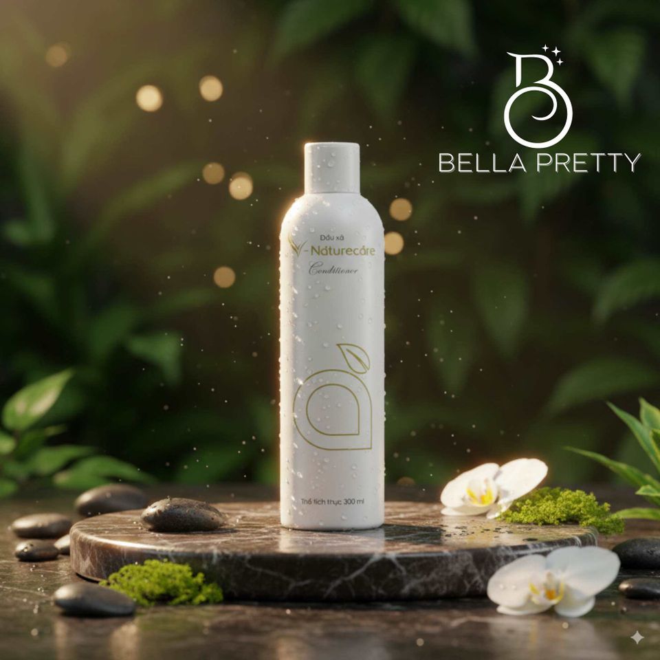 Dầu Xả Thảo Dược V-Naturecare Organic - Giúp Sạch Gàu, Mượt Tóc, Kích Thích Mọc Tóc, An Toàn Cho Gia Đình, Hương Thơm Tự Nhiên