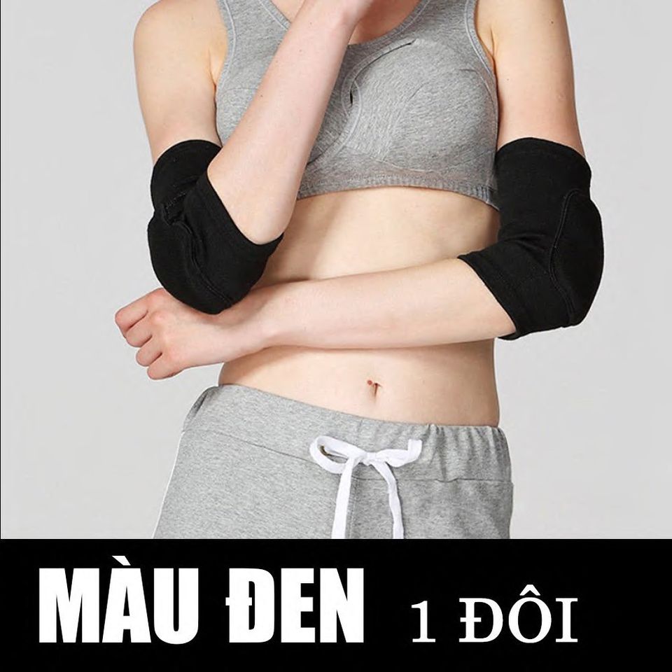 Miếng Đệm Bảo Vệ Khuỷu Tay Cho Yoga & Gym - Đai Xỏ Thể Thao Chống Chấn Thương, Giảm Đau Khuỷu Tay