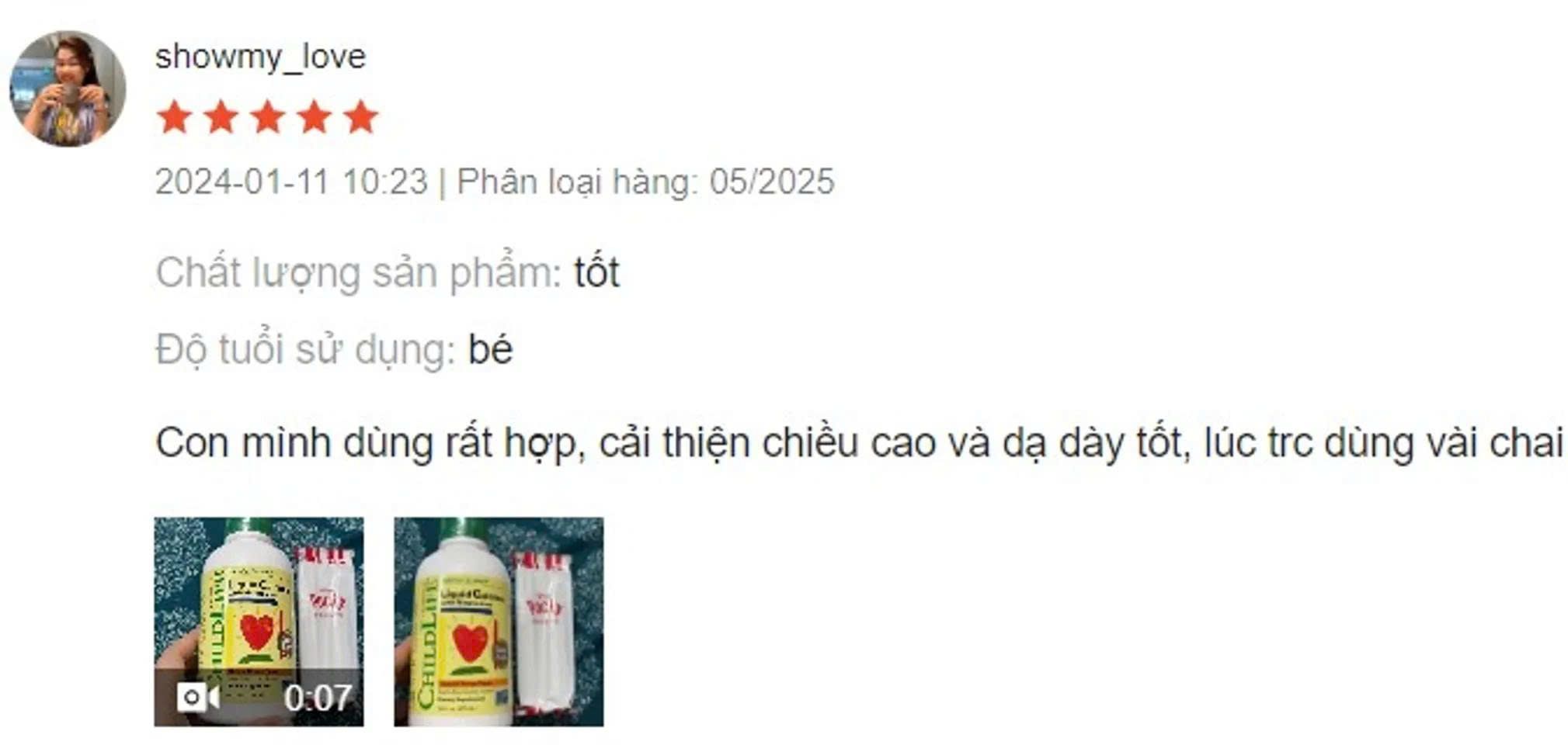 ChildLife Liquid Calcium with Magnesium - Bổ Sung Canxi Và Magiê Cho Trẻ 474ml - Hỗ Trợ Phát Triển Xương Chắc Khỏe