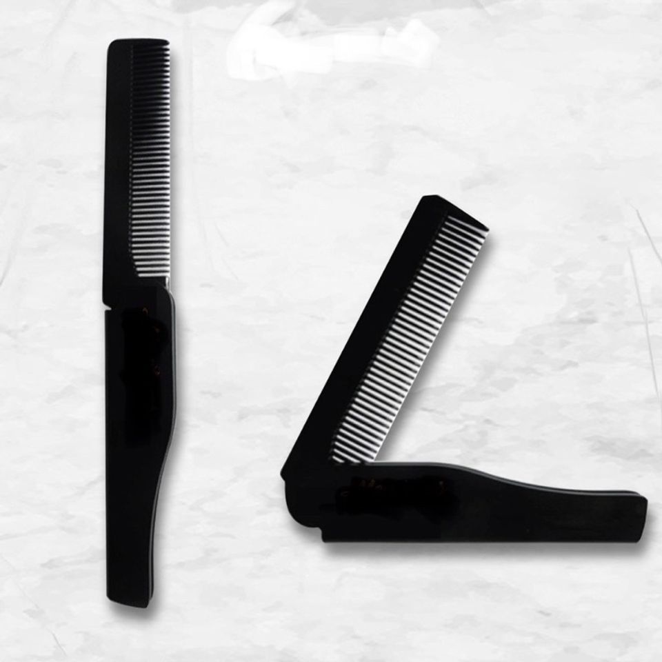 Lược gấp gọn Menitems - Lược tạo kiểu tóc bỏ túi tiện lợi cho phái mạnh, chải tóc dễ dàng, phù hợp cho sáp vuốt tóc