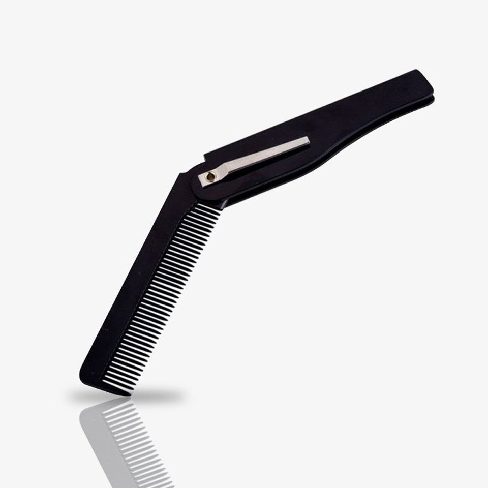Lược gấp gọn Menitems - Lược tạo kiểu tóc bỏ túi tiện lợi cho phái mạnh, chải tóc dễ dàng, phù hợp cho sáp vuốt tóc