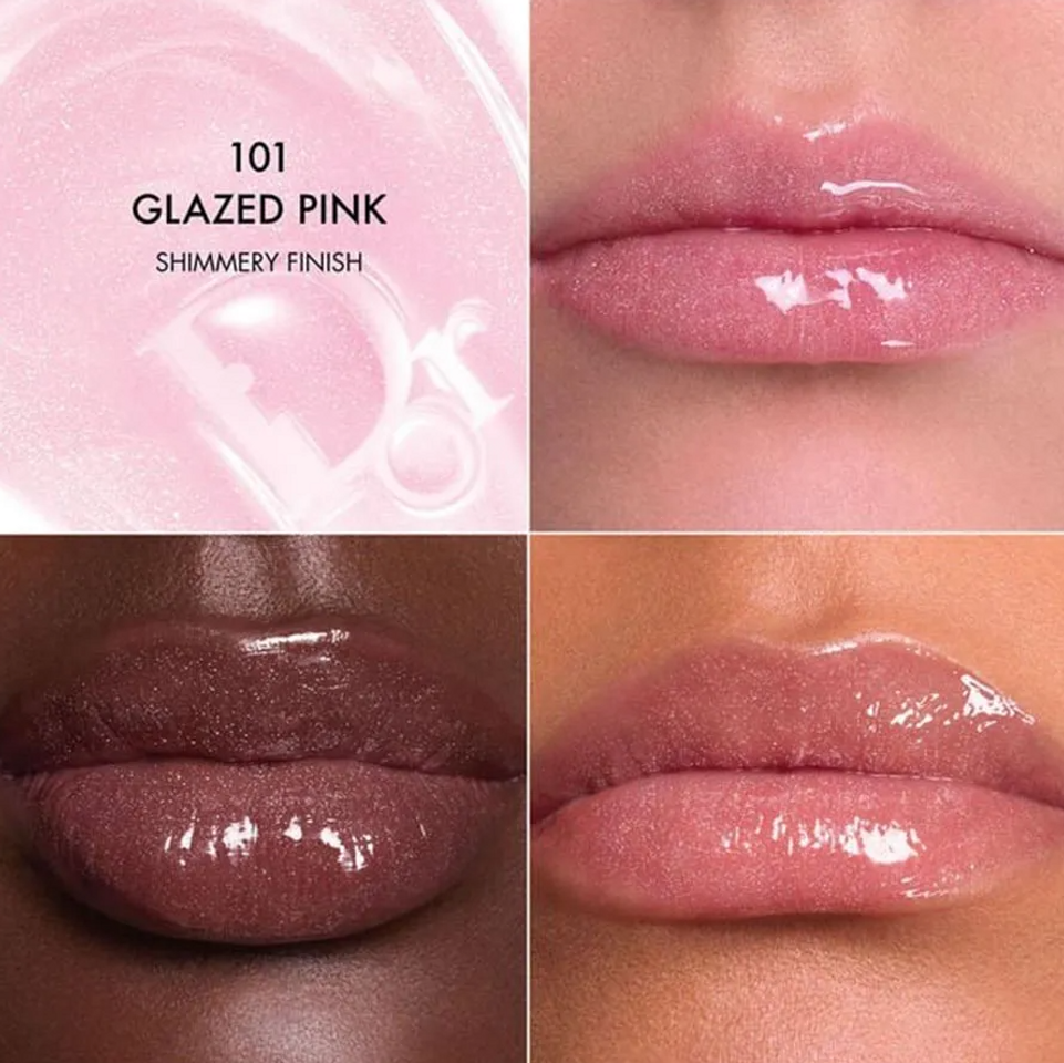[ tester ] Son Dưỡng Dior Addict Lip Glow Butter 101 Glazed Pink Màu Hồng Nude Nhẹ Nhàng