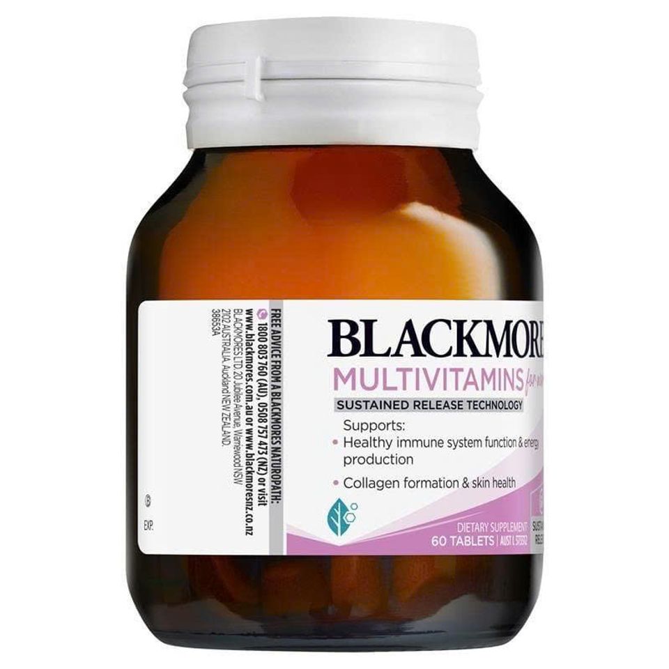 Vitamin Tổng Hợp Blackmores Dành Cho Nữ - Vitamin Thiết Yếu Tăng Cường Sức Khỏe & Sắc Đẹp Từ Úc