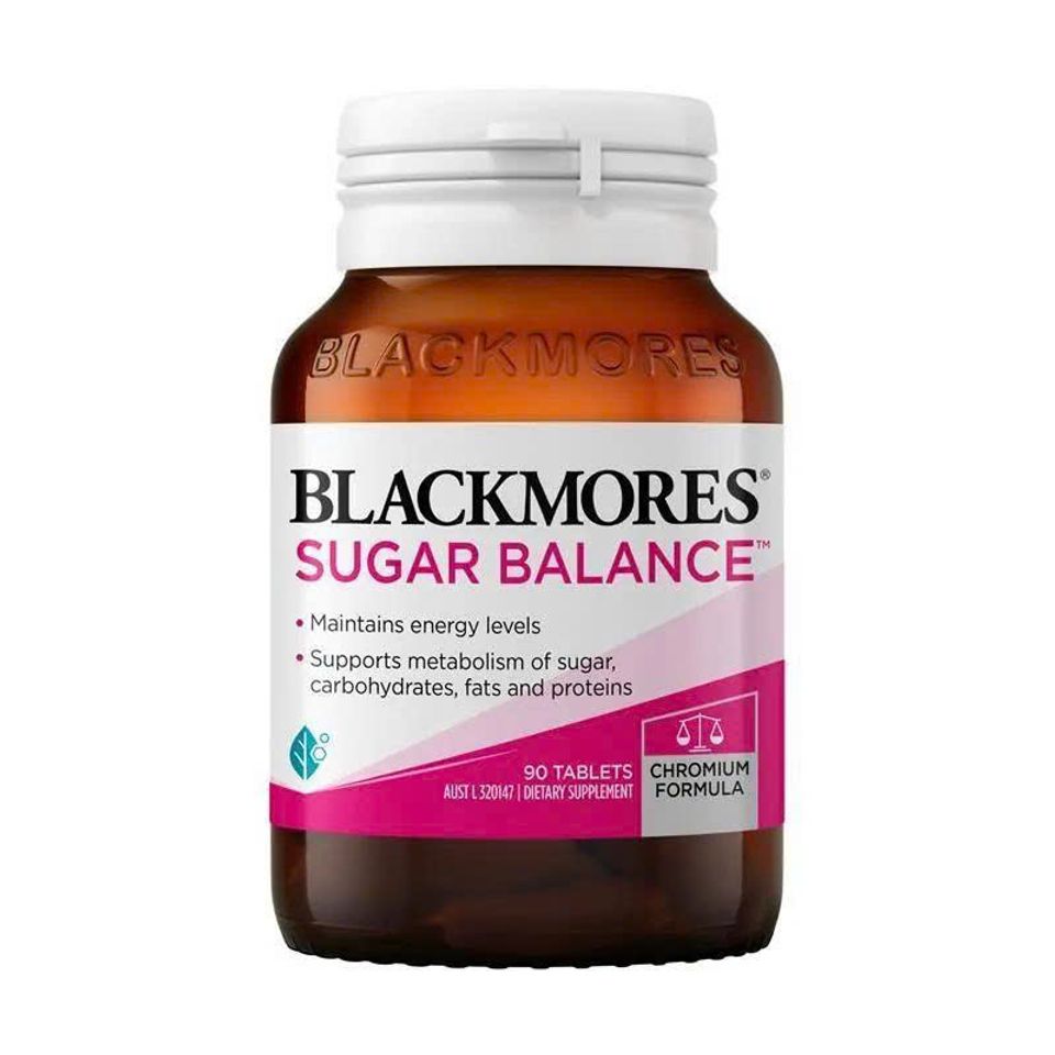 Viên Uống Hỗ Trợ Đường Huyết Sugar Balance Blackmores 90 Viên - Hỗ Trợ Kiểm Soát Tiểu Đường, Duy Trì Mức Đường Huyết Ổn Định