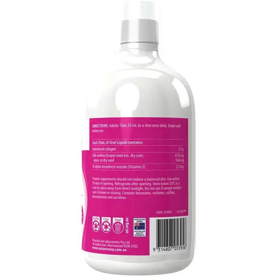 [date 9/2026 ] Nước Collagen Làm Đẹp Nature's Way 500ml - Hỗ Trợ Trẻ Hóa Làn Da và Cải Thiện Sức Khỏe Tổng Thể