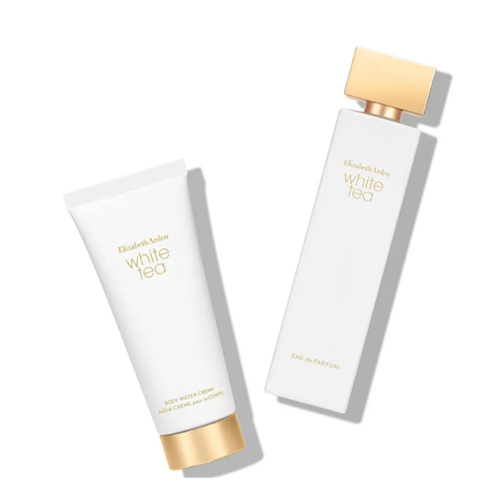 Set Nước Hoa Nữ Elizabeth Arden White Tea 100ml + Kem Dưỡng Thể 100ml - Hương Thơm Thanh Lịch & Dưỡng Ẩm Tự Nhiên