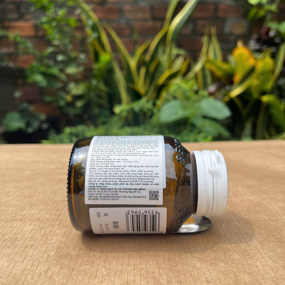 Vitamin Tổng Hợp Cho Nam Blackmores 50 Viên - Hỗ Trợ Sức Khỏe & Năng Lượng, Sản phẩm Nhập Khẩu Chính Ngạch Từ Úc