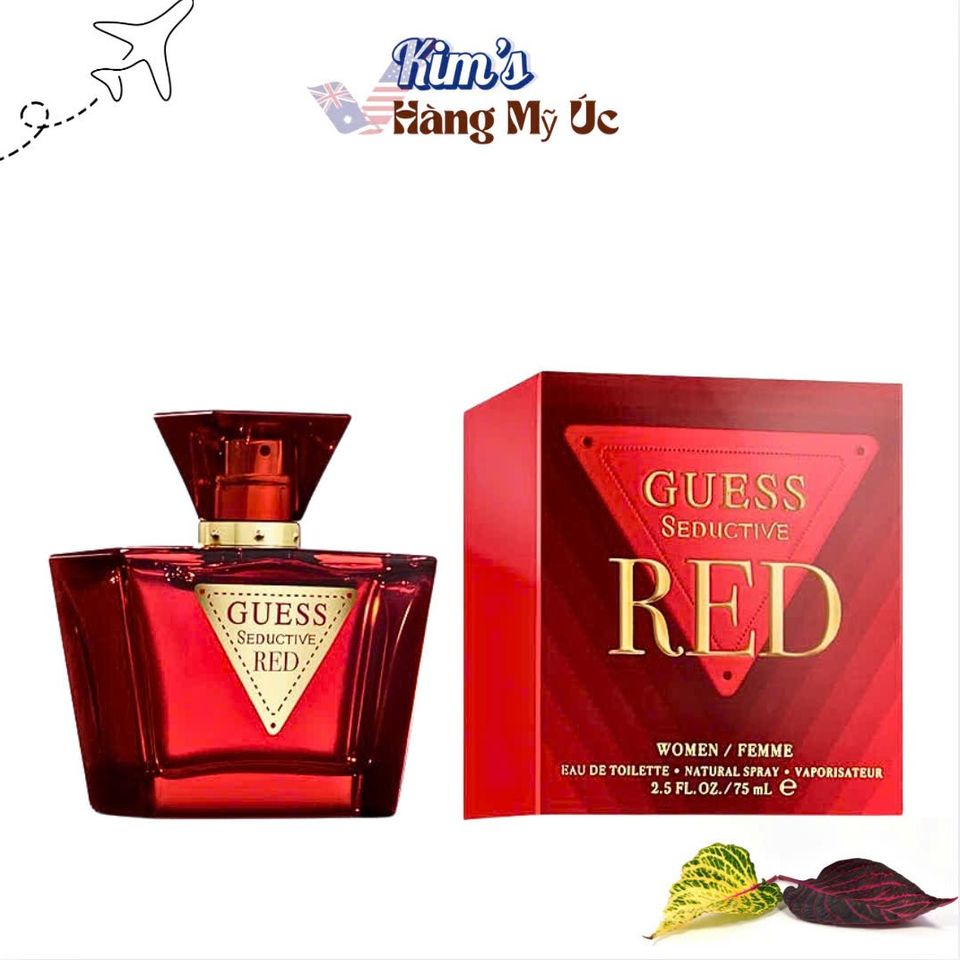 Nước Hoa Guess Seductive Red for Women 10ml EDT - Hương Floral Fruity Gourmand Gợi Cảm, Quyến Rũ, Sự Lựa Chọn Hoàn Hảo