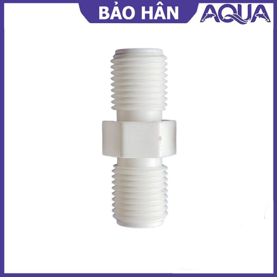 Nối 2 Đầu Ren Ngoài Phi 13 - Phụ Kiện Kết Nối Cốc Lọc Nước, Thiết Bị Lọc Gia Đình Chất Lượng Cao, Tiện Lợi và An Toàn