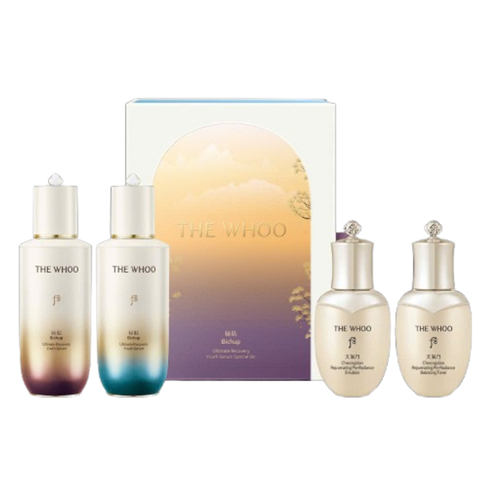 Bộ Tinh Chất Đôn Y Whoo Bichup Royal Banquet Special Set 90ml - Serum Dưỡng Da Thế Hệ 4 Chống Nếp Nhăn, Hỗ Trợ Độ Ẩm, Da Rạng Rỡ