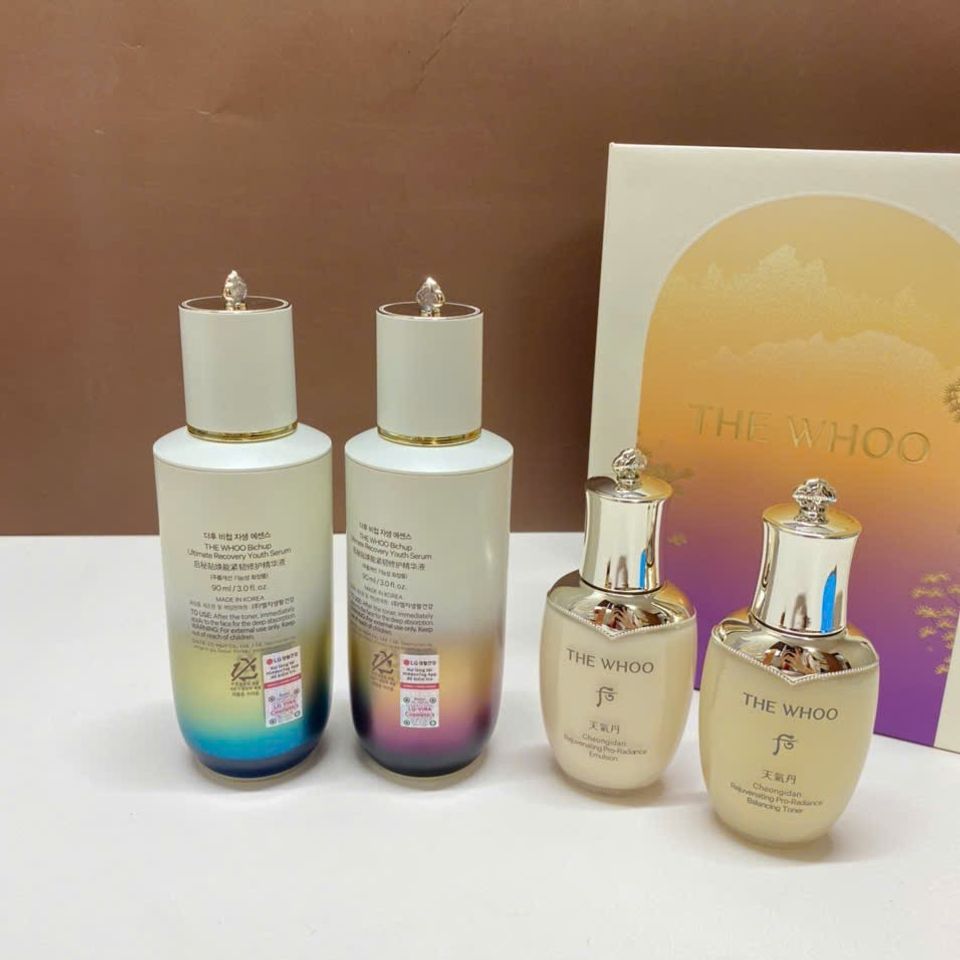 Bộ Tinh Chất Đôn Y Whoo Bichup Royal Banquet Special Set 90ml - Serum Dưỡng Da Thế Hệ 4 Chống Nếp Nhăn, Hỗ Trợ Độ Ẩm, Da Rạng Rỡ